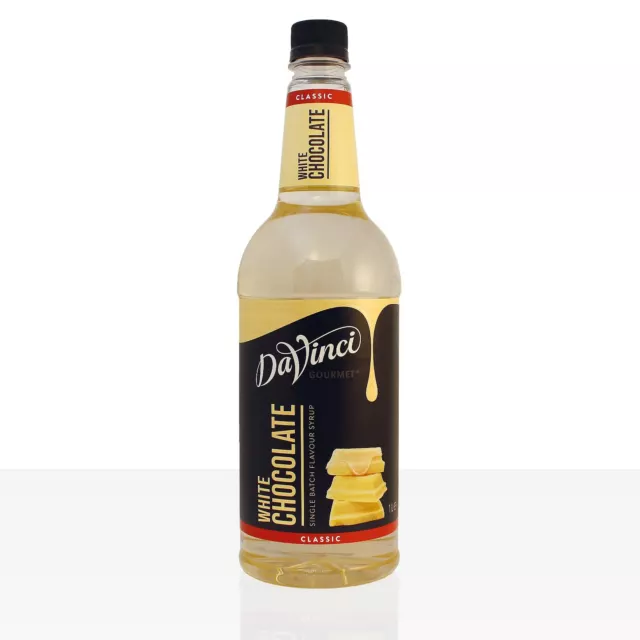 Da Vinci Gourmet Flavour Sirup White Chocolate 1000ml weiße Schokolade