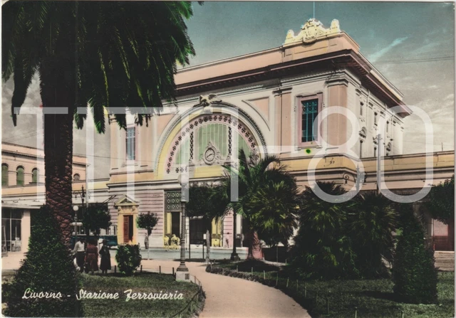 Livorno - Stazione Ferroviaria 1957