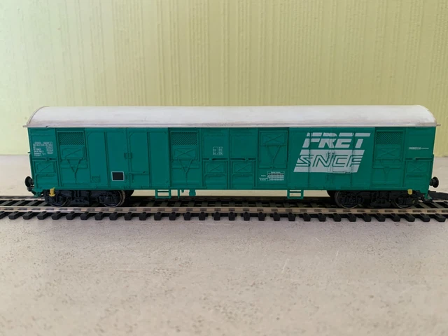 Wagon Couvert Court Jouef FRET EXPRESS HJ6187-2 – Neuf Sous Boîte