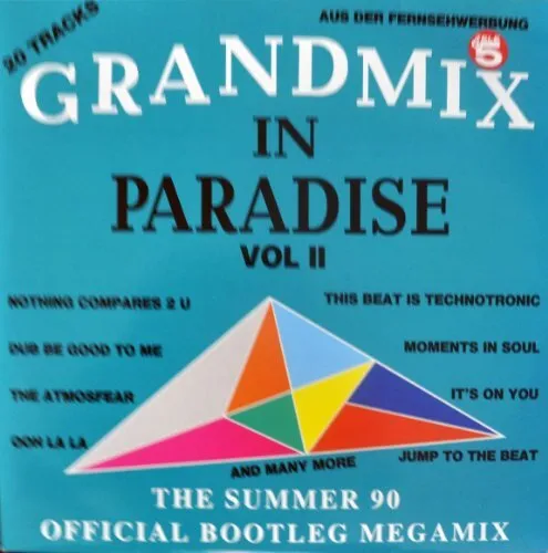 VARIOUS ARTISTS GRANDMIX IN PARADISE VOL 2 Vinyl NEW