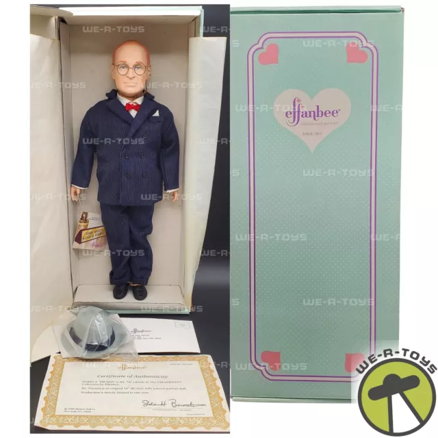 Effanbee Präsidenten Sammlung Harry S.Truman 16 " Posierbar Puppe 1988 NRFB