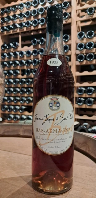Bas Armagnac 1938 Baronne Jacques de Saint Pastou