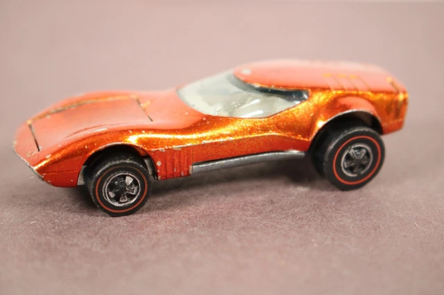 HotWheels Torero 1968 ホットウィール　ヴィンテージ　US製 Hot Wheels Redline Torero 1968 Orange White Interior Made in