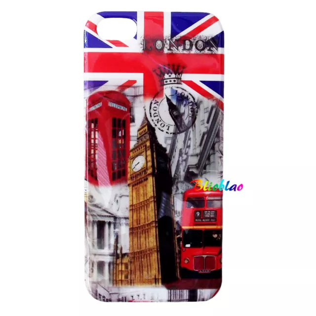 Cover Rigida Per Apple Iphone 5 Custodia Protezione Case Guscio Londra