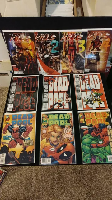 Marvel Comics Deadpool Comic Lot - 16 total comics - Most NM