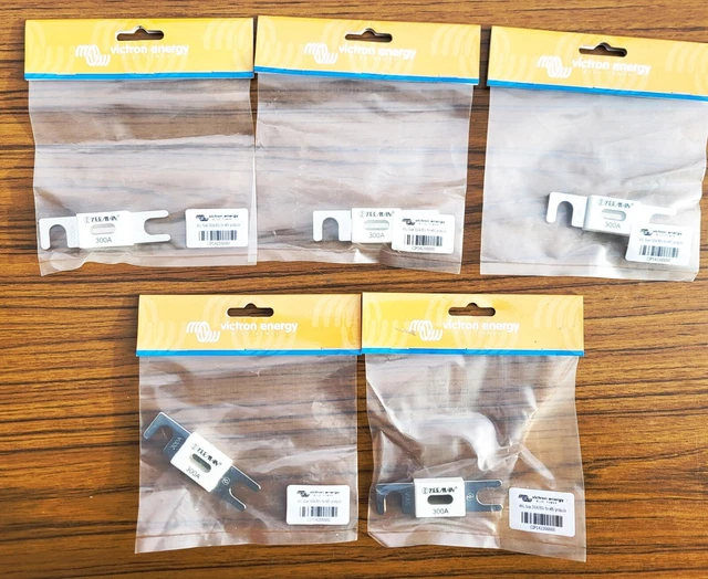 Lot de 5 fusibles Victron Energy CIP142300000 ANL 300A/80V