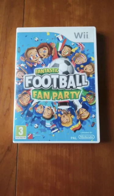 jeu Fantastic Football Fan Party sur nintendo Wii - PAL avec boitier en bon etat