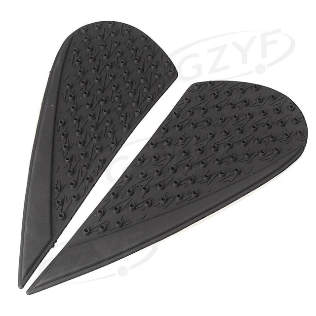 Serbatoio Gas Trazione Side Pad Ginocchio Impugnatura Decalcomania Nero per Kawasaki Z800 2012-2015
