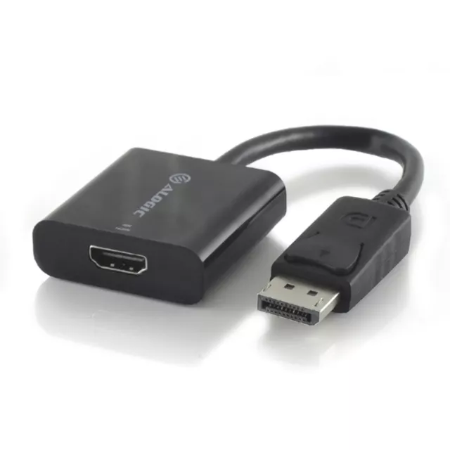 ALOGIC DisplayPort 1.2 to HDMI Adapter (Male to Female) with 4K@60Hz Support – 2