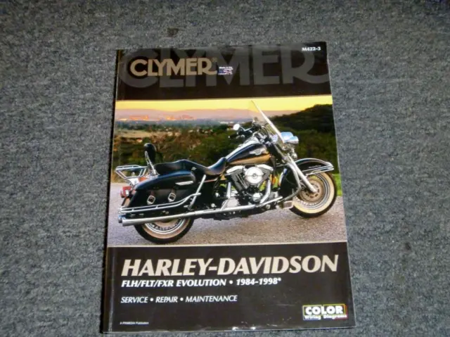 1991 Clymer Harley Davidson Electra Glide Sport Service Repair Manual M422-3