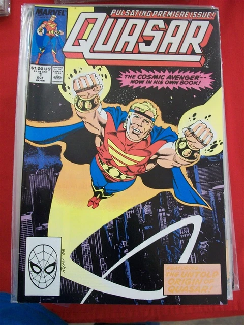 Quasar 1-60 Marvel Comic Set Complete Infinity War Gruenwald Capullo 1989 Vf