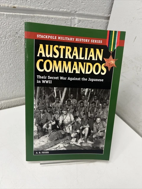 VINTAGE BOOK STACKPOLE Military Series Australian Commandos Japanese ...