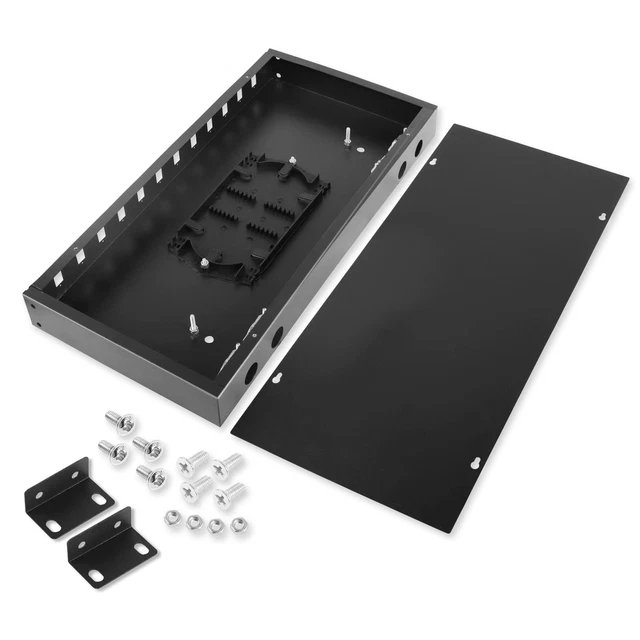 Commscope FPX-3FRP08-1442 3RU 144 Port SM LC-UPC FPX Patch And Splice Panel With Stranded Pigtails And Trays