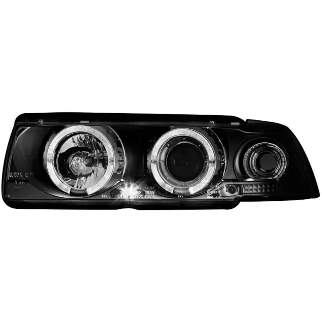 2 x Scheinwerfer LED für BMW E36 Limo 92-3.98 SLR black / schwarz 1017608