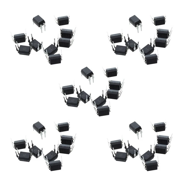 50 PCS 4 DIP Optocoupler IC 817C Q3V9