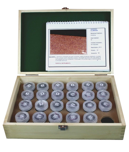 RADICAL 23 STANDARD Reference Metallurgy Microstructure Sample ...