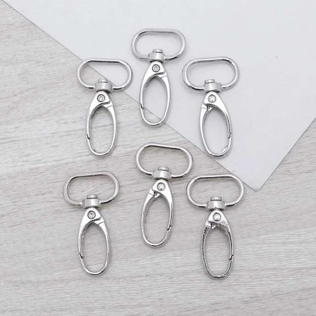 WedDecor Girevole Clip Trigger Scatto Aragosta Gancio Gancio Fibbia Chiusura per Borsetta, Portachiavi, Cinghie, Zaino, da Appendere Articolo, Borsa