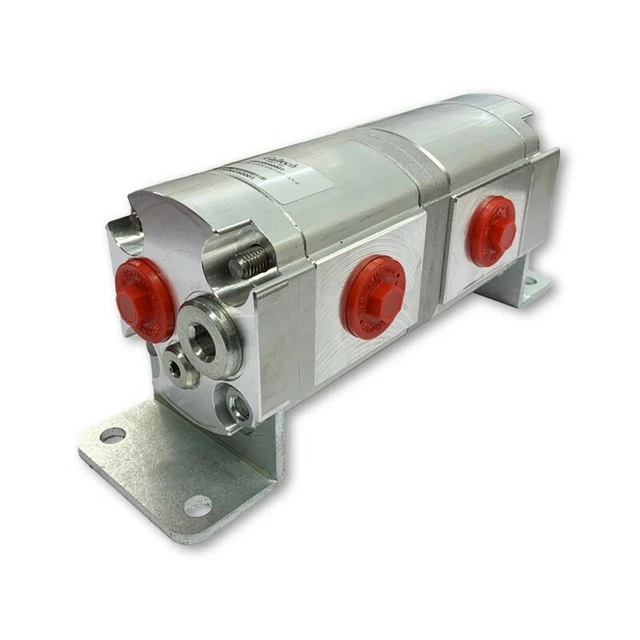 Geared Hydraulic Flow Divider 2 Way Valve, 8.5cc/Rev, without Centre Inlet