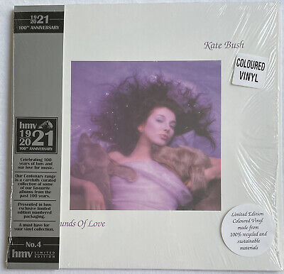 KATE BUSH -Hounds Of Love- Very Rare UK HMV 100th Anniversary Coloured Vinyl LP