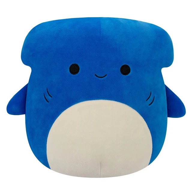 Squishmallows Original Ankur Champignon Bleu Sarcelle 40,6 Cm Avec Taches Bleues Et Ventre – Grande Peluche Officielle Jazwares