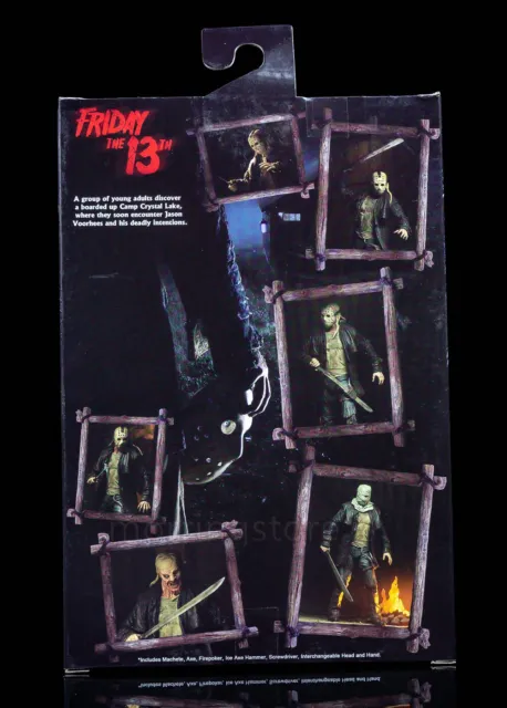 NECA Friday The 13th Ultimate Jason Voorhees 7'' Action Figure Model Doll NIB 3
