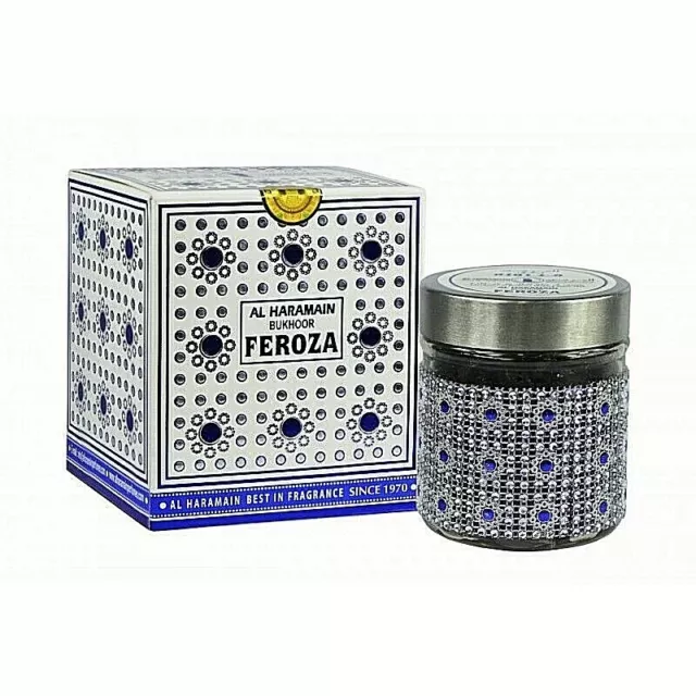 Bukhoor Feroza 100g Bukhoor Home incense Al Haramain - Sweet,Woody,Musk,Floral