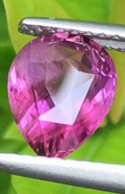 1.76cts Beautiful Sapphire Orchid Flower Color Natural Untreated Sri Lanka