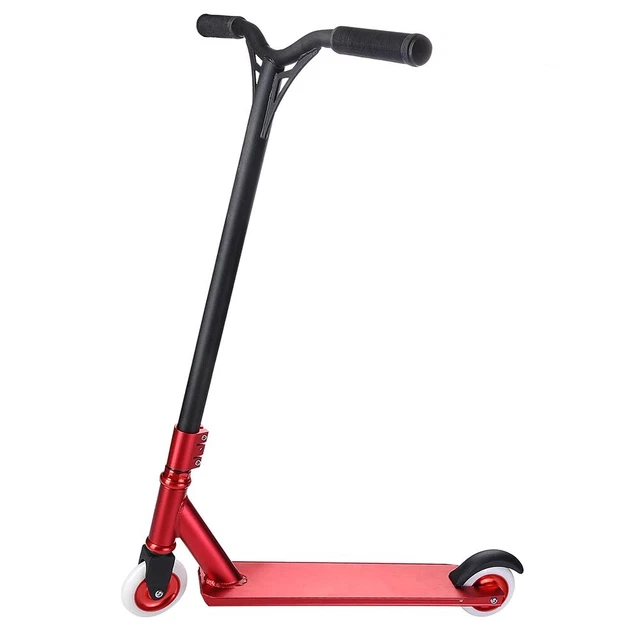 Pro Adult Kick Scooter Kit Aluminum Stunt Tricks Skatepark BMX Handlebar Red