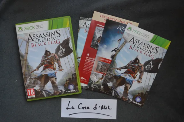 Assassin's Creed IV Black Flag complet sur XBOX 360 - FR TBE