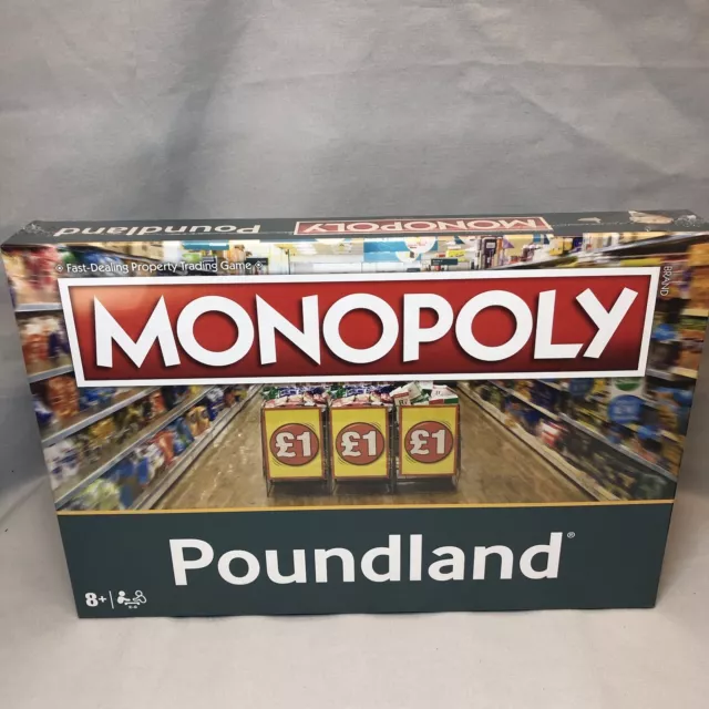 Monopoly Poundland Limited Edition Collectors Family Board Game New & Sealed