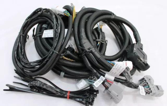 Toyota Hilux Towbar Wiring Harness 7 Flat Wmate Sr Sr5 Black Feb 05 - July 15