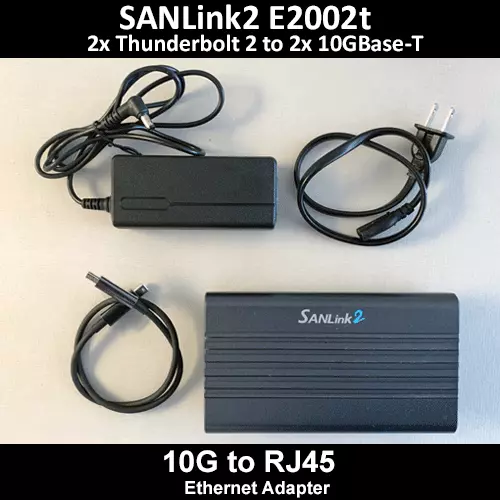 Promise Technology SANLink2 E2002t Double Thunderbolt 2 Pour 2x 10GBase-T