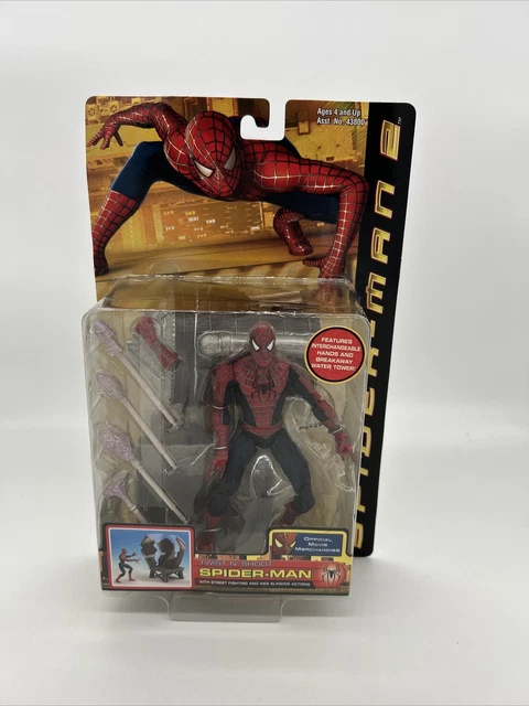 Figurine Marvel Spider-Man ToyBiz De 2004 - Avec Défaut - Pour Collectionneurs Ou Pièces De Rechange