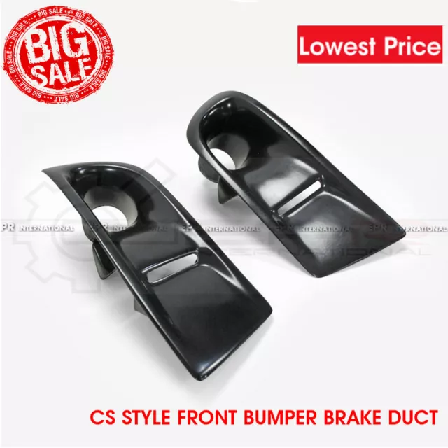 For LEXUS 98-05 IS200 Altezza SXE10 GXE10 CS Style FRP Front Bumper Brake Duct