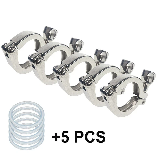 Pratici pezzi trifoglio acciaio inox accessori design semplice 1 confezione