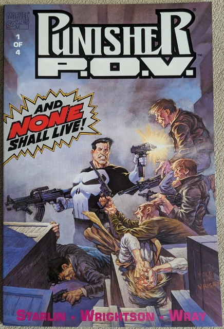 Punisher P.O.V. #1-4 (1991 Complete) + War Zone #1-2 (1992) - Marvel Comics Lot 2