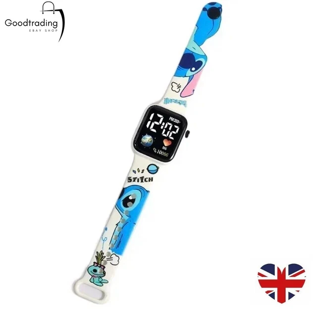 LILO & STITCH Kids Girls Unisex LED Digital Wrist Watch Christmas Gift