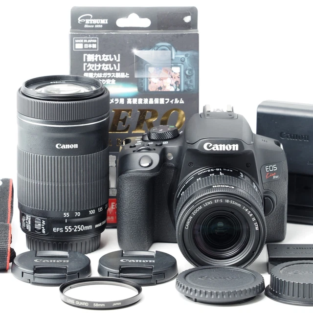 CANON EOS KISS X10i EF-S 18-55mm/55-250mm Zoom Kit Count: 11000 US