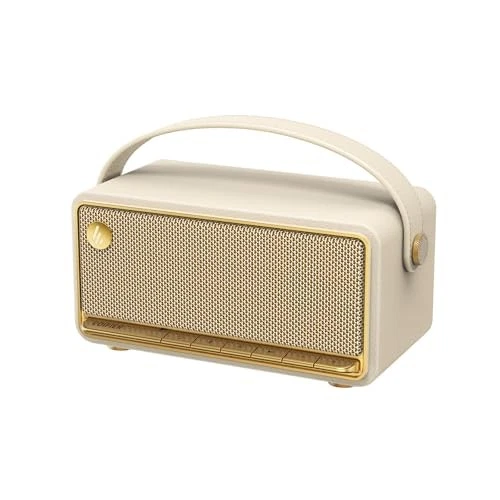 Enceinte Bluetooth Portable Edifier MP330 - Son 360°, 40W, Autonomie 19h, Design Vintage Marron