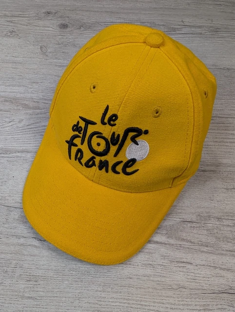Lot De 2 Casquettes Souvenir Tour De France - Pois Jaune, Taille Adulte Adjustable