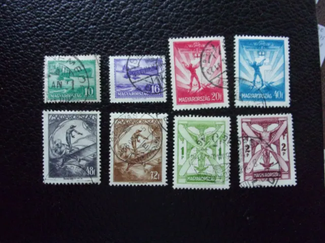 HONGRIE - timbre yvert et tellier aérien n° 26/33 obl (A11)