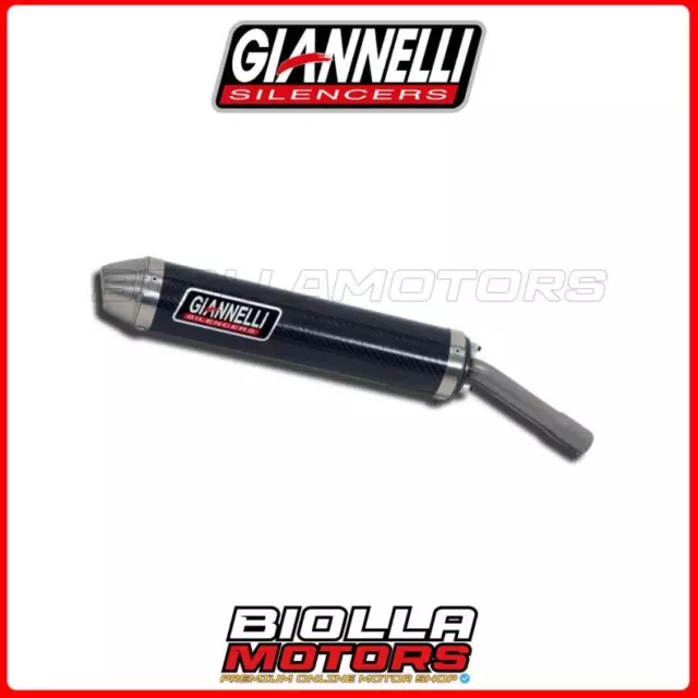 34694HF SILENZIATORE CARBONIO GIANNELLI HM CRE 50 Baja 2012-2013 (34084HF)