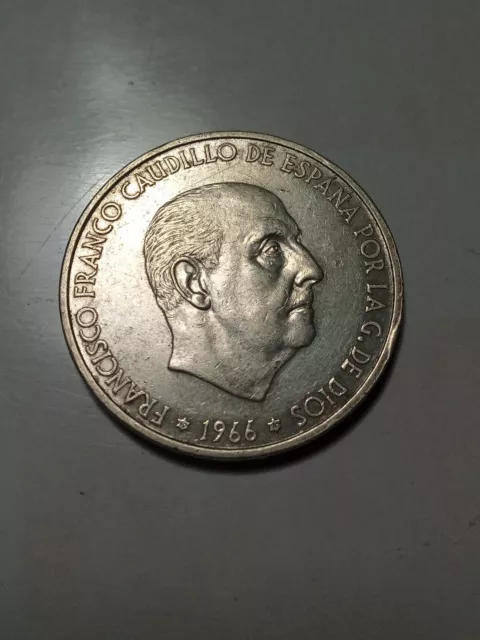 100 Pesetas 1966* 70 Estado El De La Foto