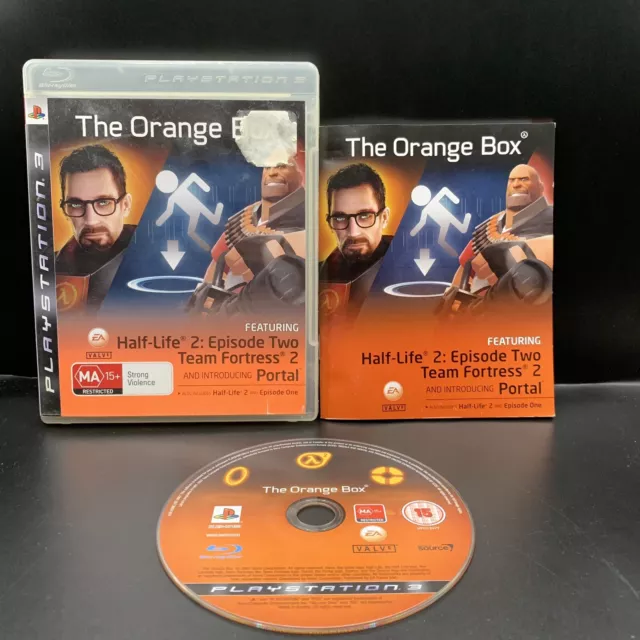 THE ORANGE BOX PS3 Playstation 3 Game Complete With Manual 38.95