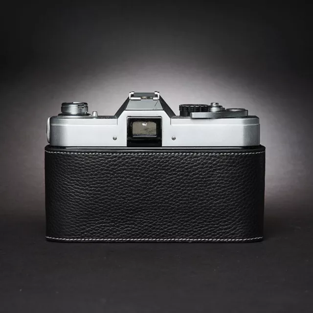 Handmade Genuine Leather Half Camera Case Cover For Canon FTb 3