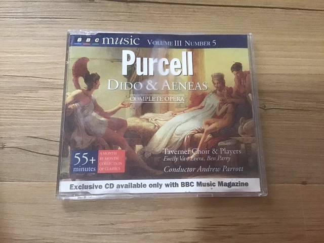 Purcell Dido & Aeneas - Complete Opera CD