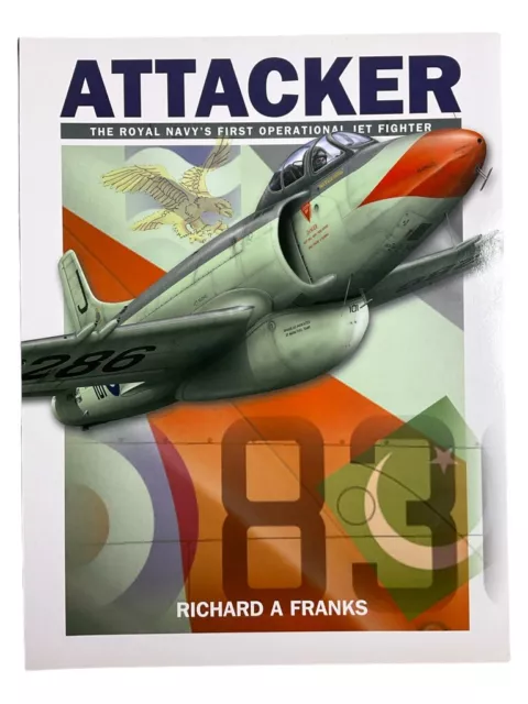British RN Navy Attacker Jet Fighter Soft Cover Reference Book