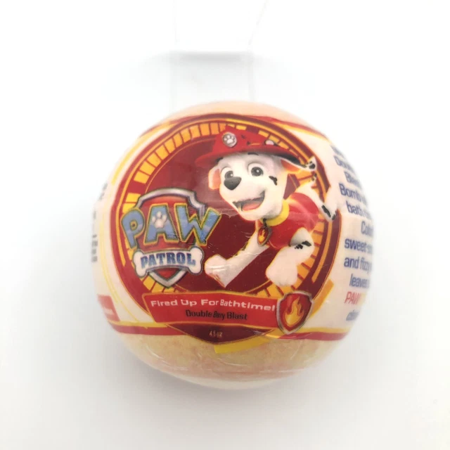 Bomba de baño Paw Patrol Nickelodeon doble baya explosión