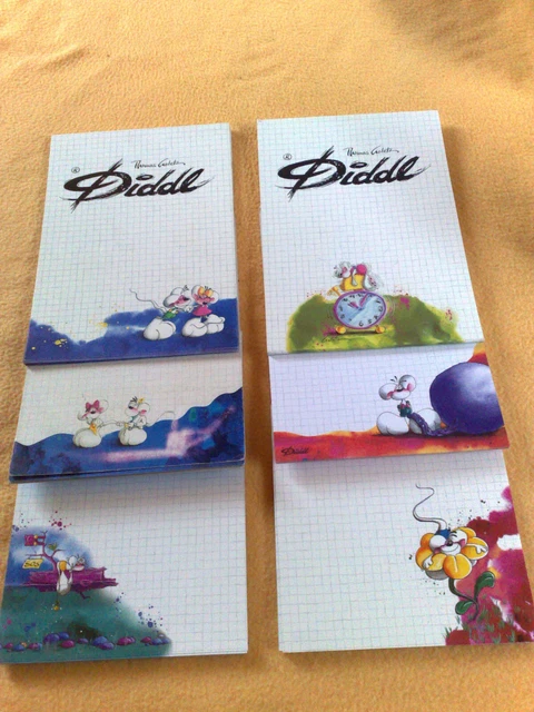 Set mouse 6 blocchi DinA 5 Diddl 1