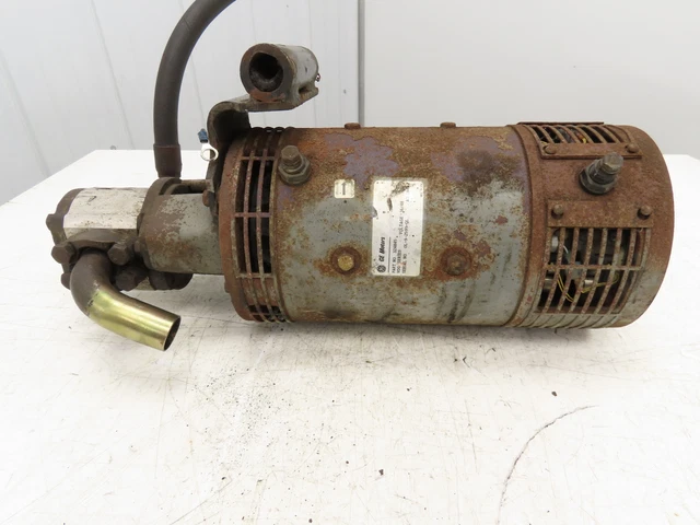 General Electric 324845 Hyster Forklift Electric Motor Hydraulic Pump 36/48VDC